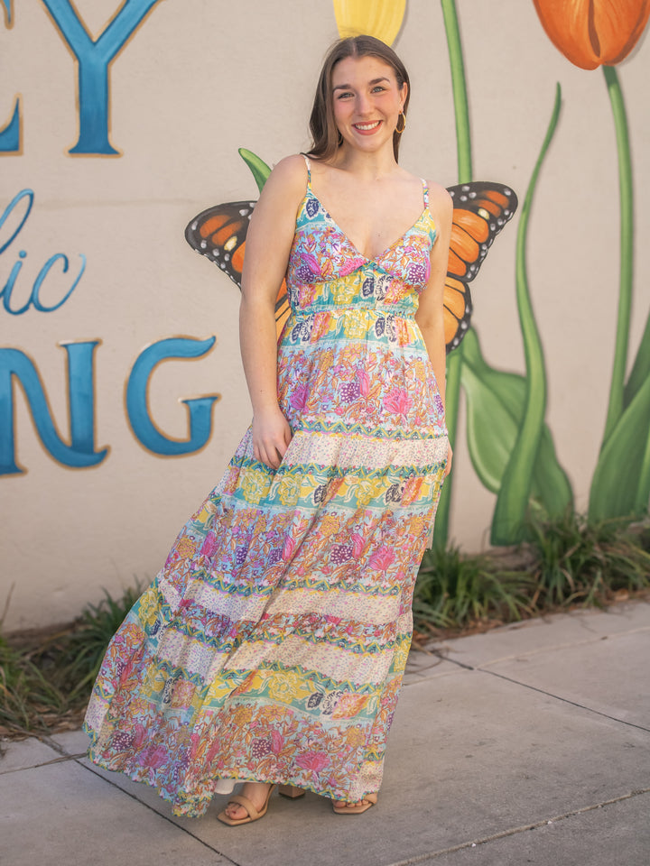 chinese dress ladies Maxi Dress: Frosty Elegance - Gorgeous Festival Outfits main image 0