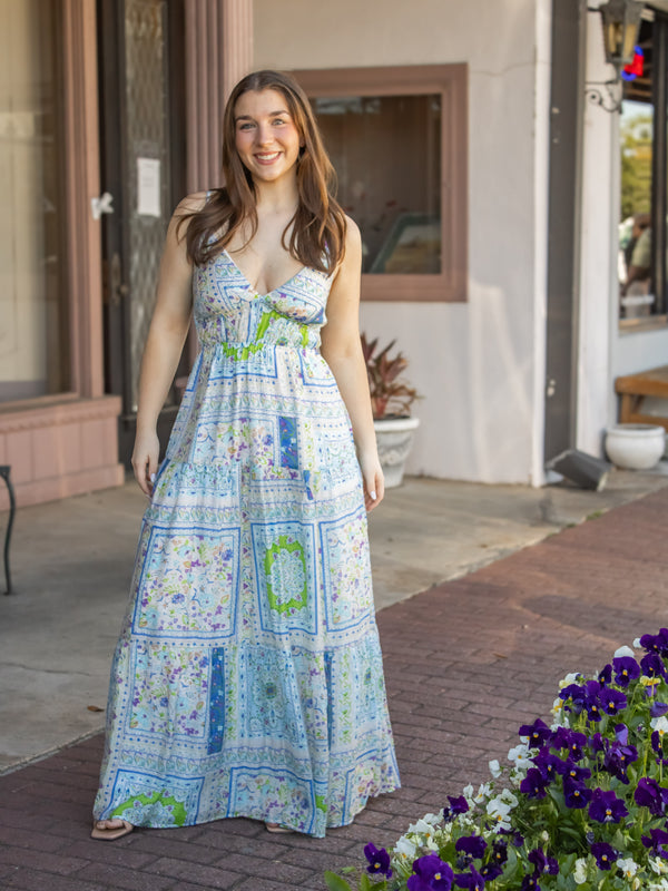 Helena Maxi Dress-Tapestry