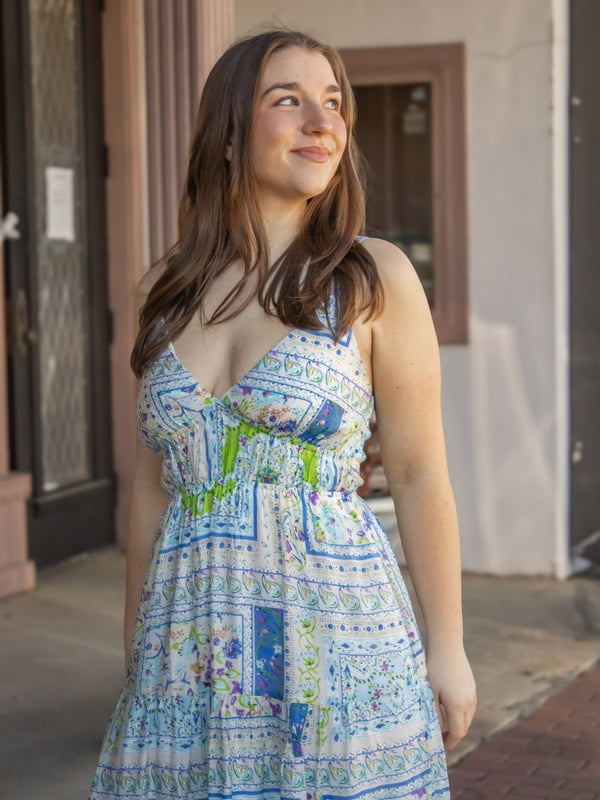 Helena Maxi Dress-Tapestry