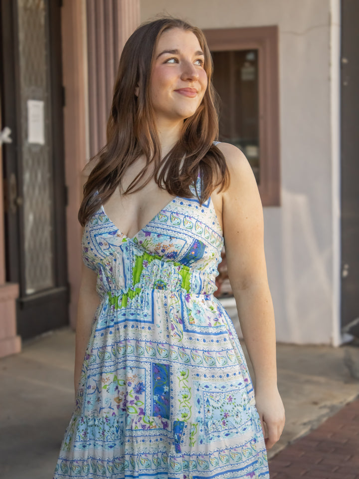 Helena Maxi Dress-Tapestry