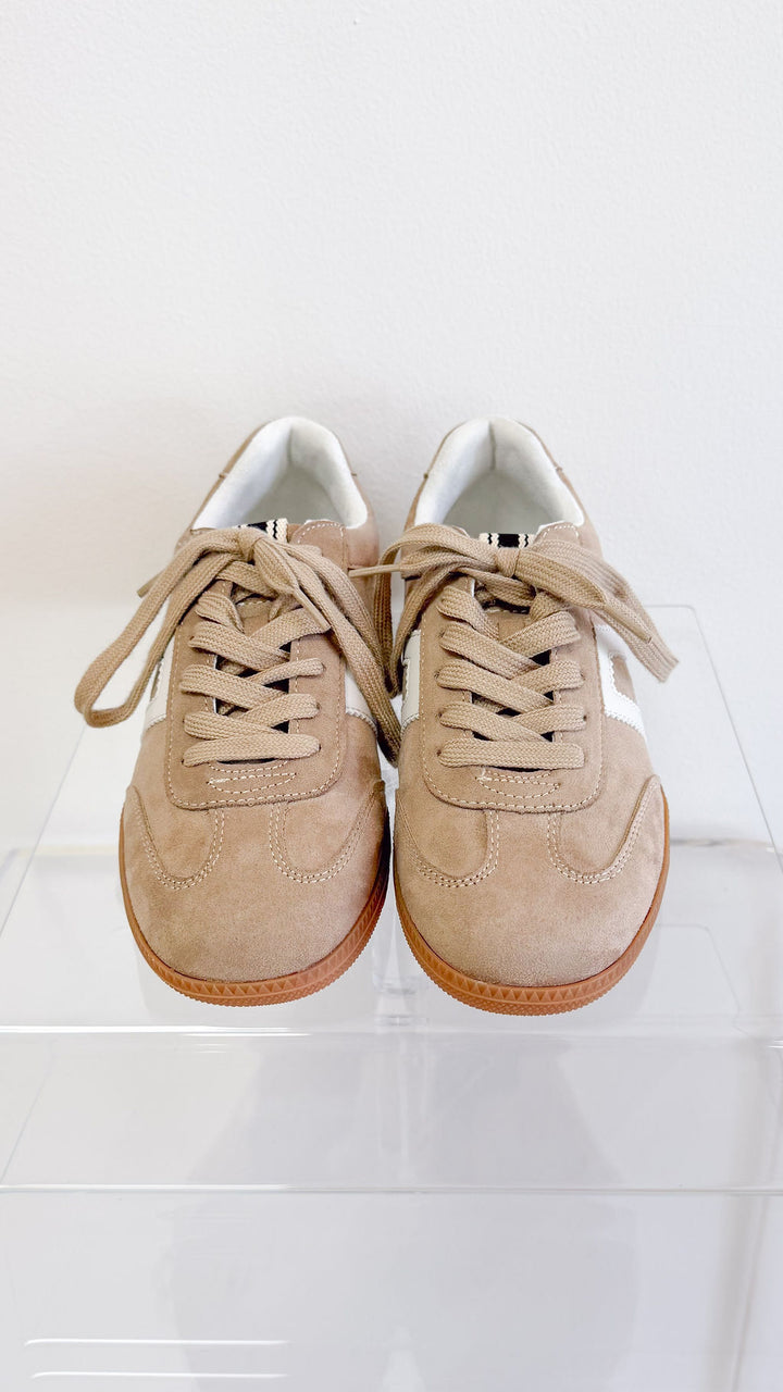 Saffron Sneaker-Taupe