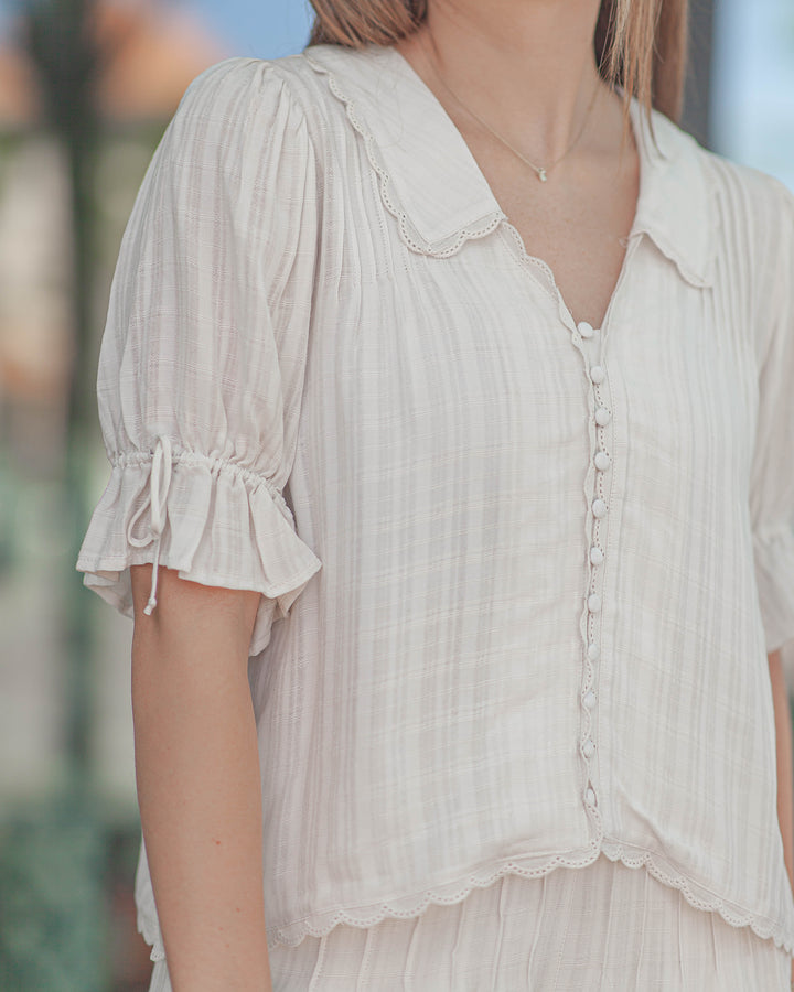 Leyah Blouse-Salt