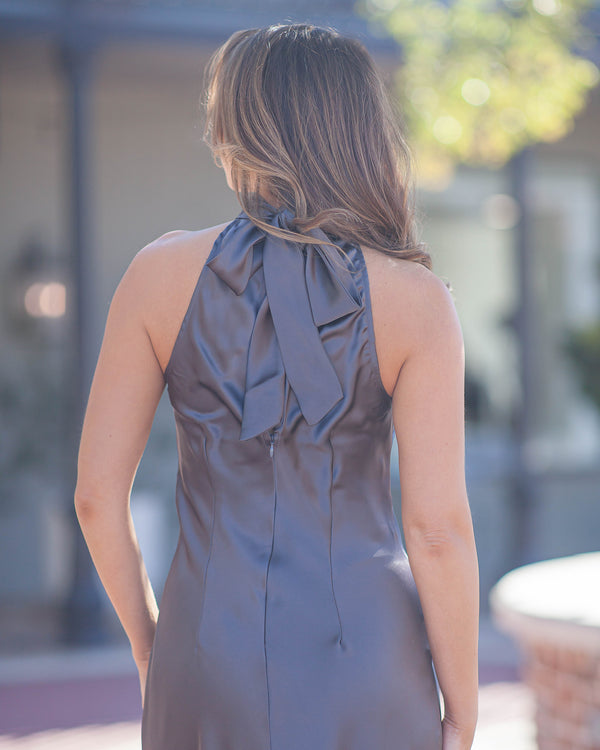 Lara Maxi Dress-Grey