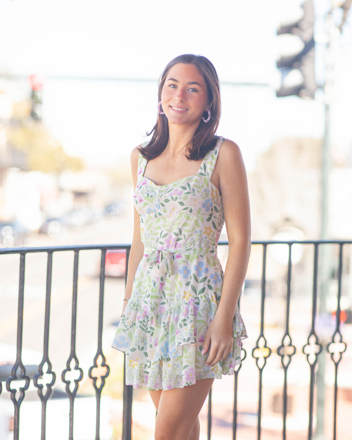 Hailey Romper-Wildflower