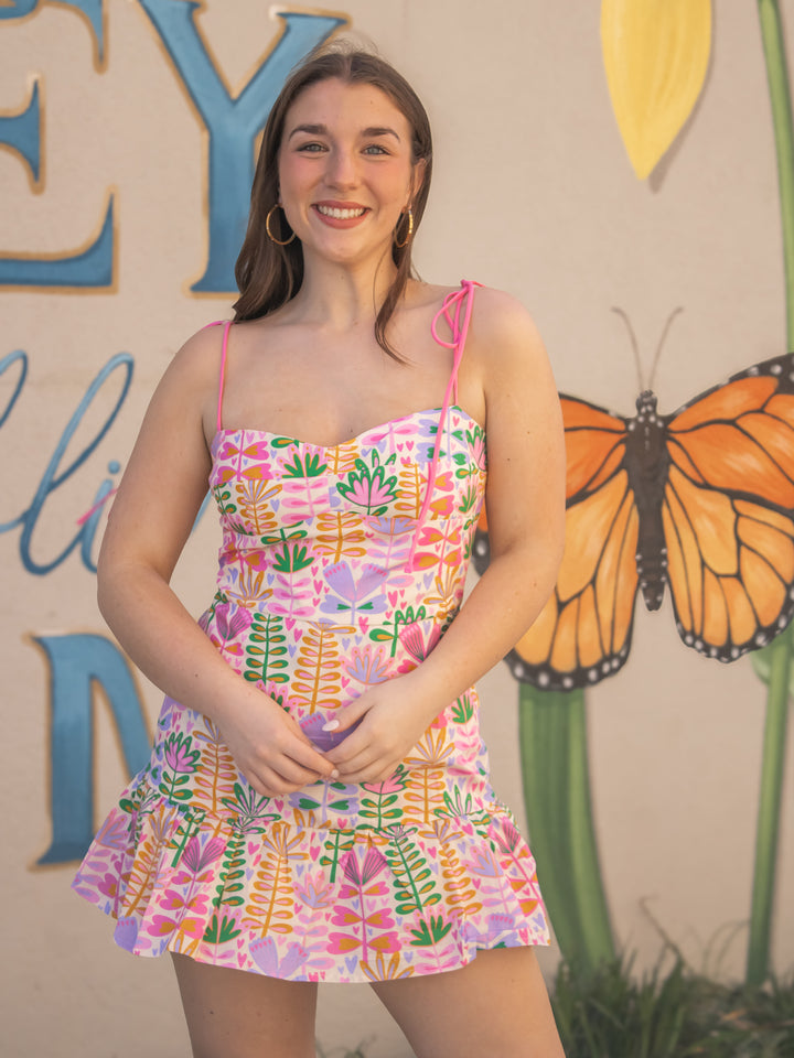 Vivi Romper-Petal Parade