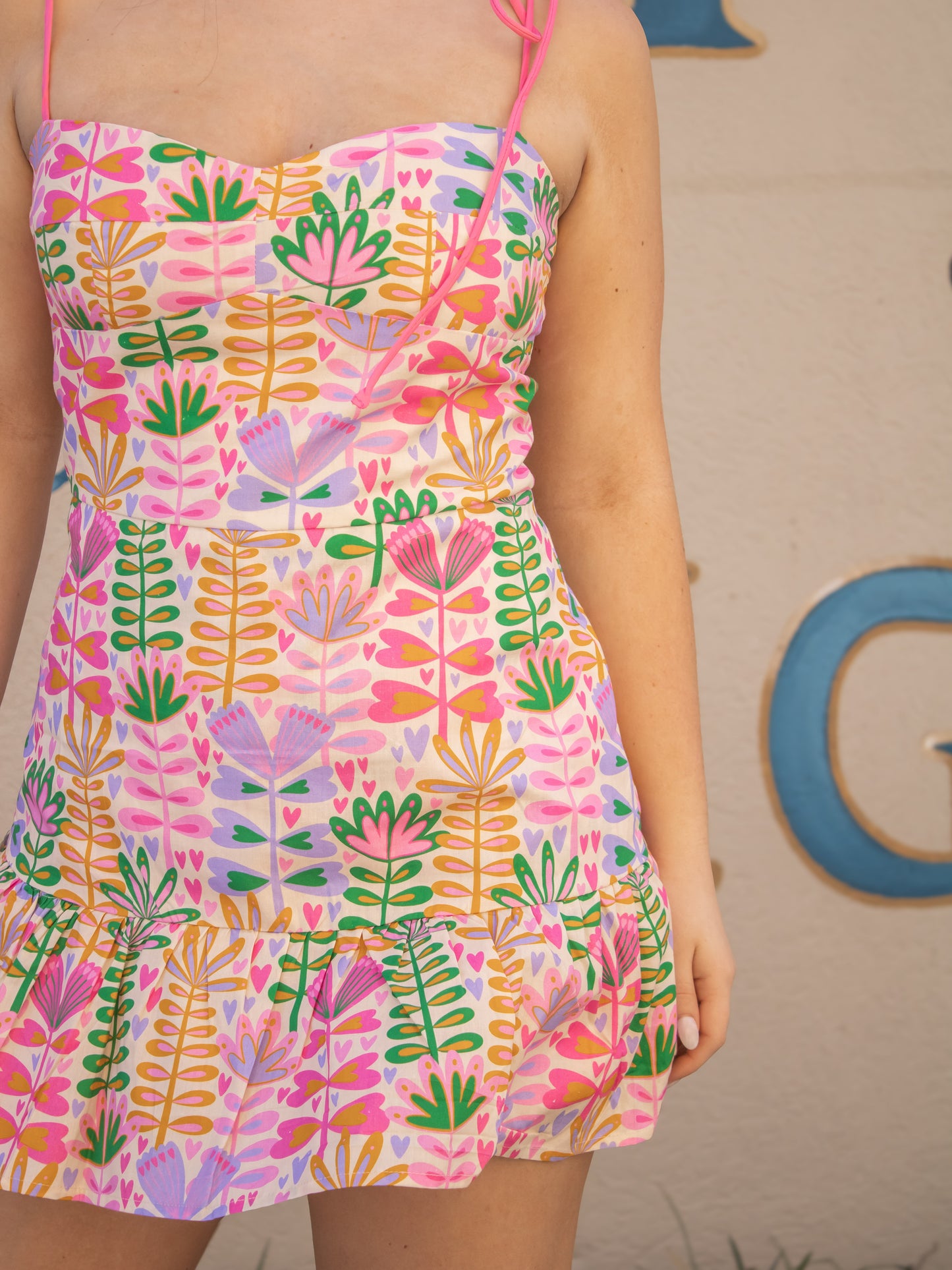 Vivi Romper-Petal Parade