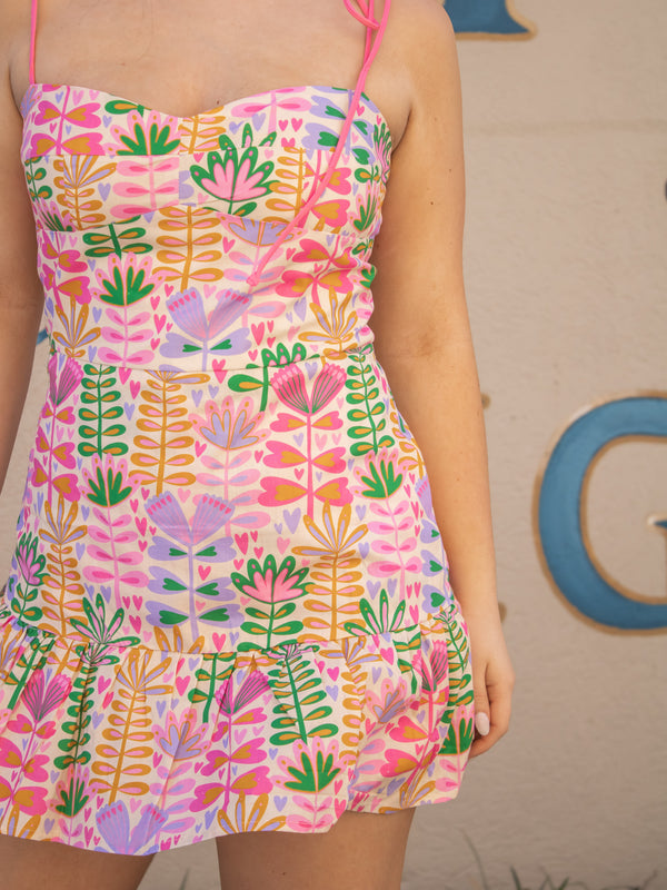 Vivi Romper-Petal Parade