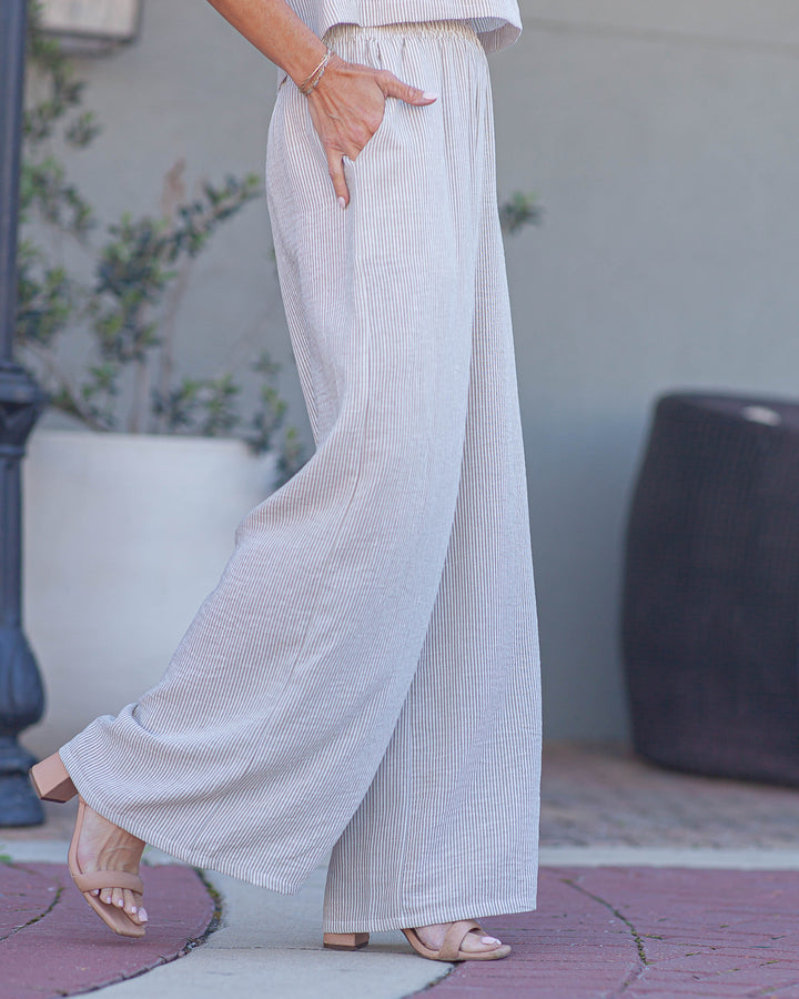 Garden Sun Pants-Taupe