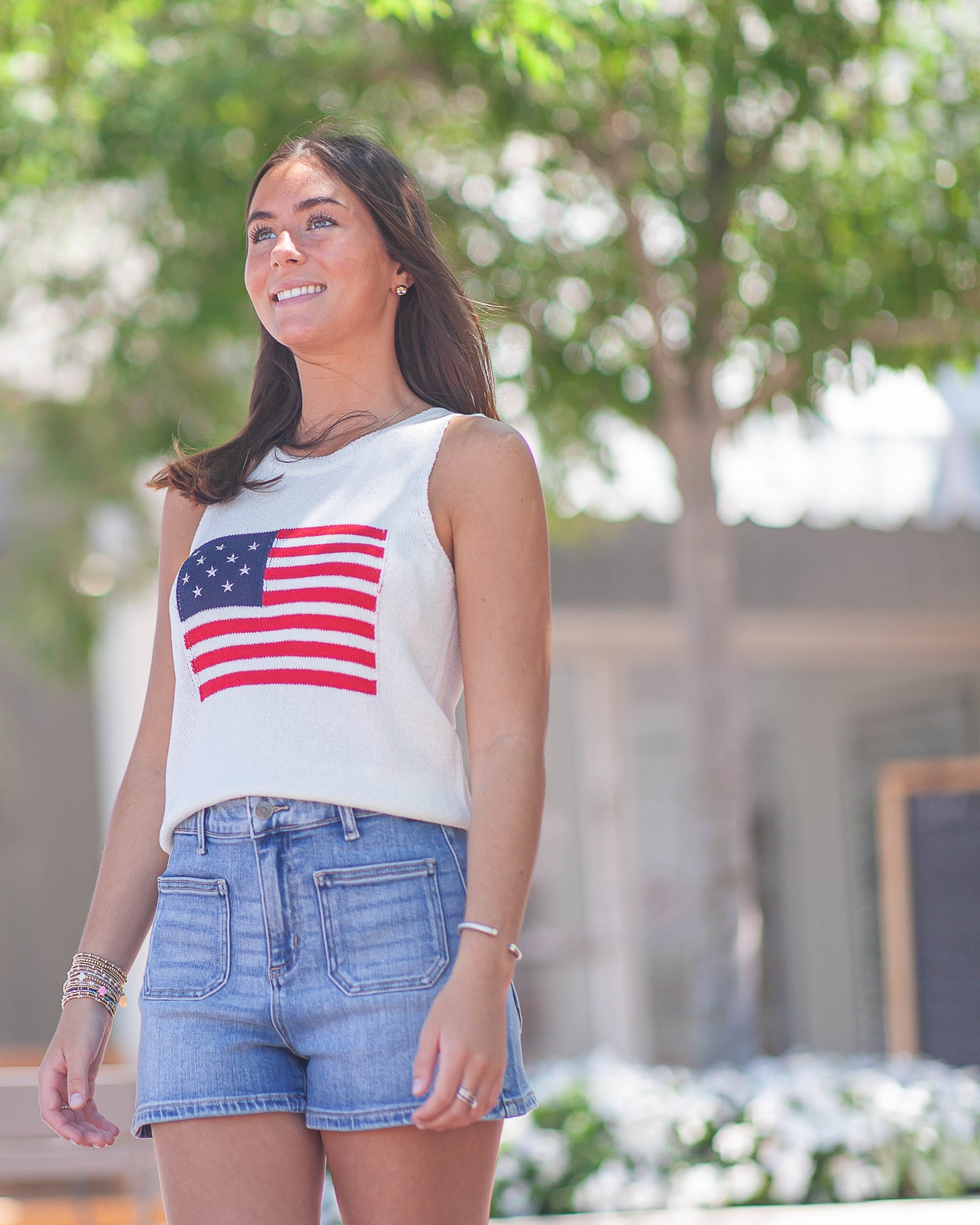 American Spirit Tank-Ivory