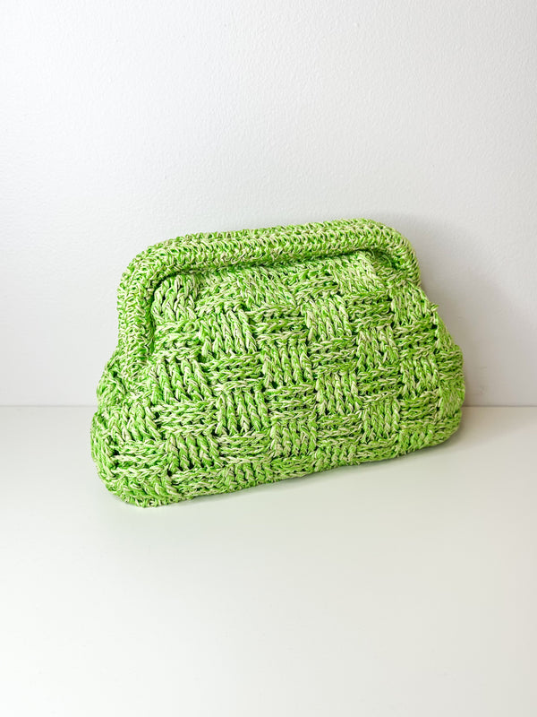 Annie Clutch-Lime