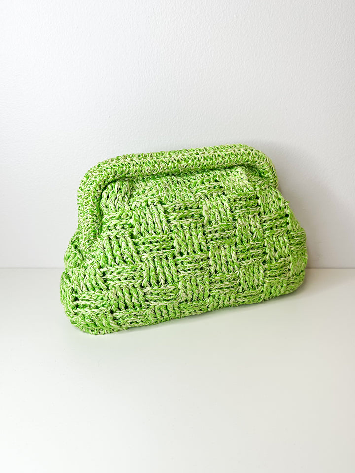 Annie Clutch-Lime