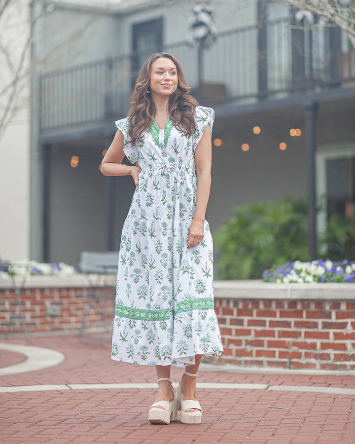 Rosa Midi Dress-Wildflower
