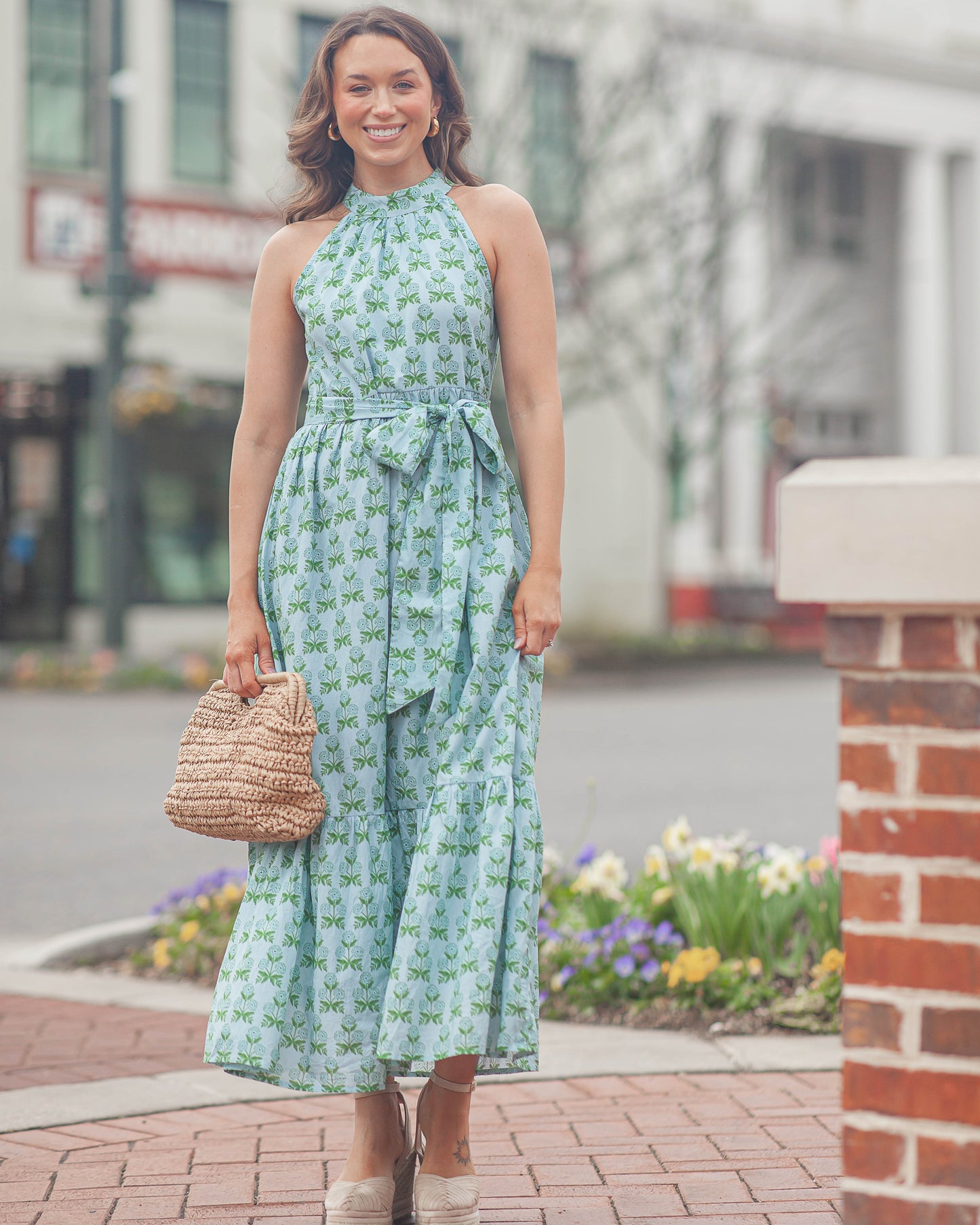 Sweet Pea Midi Dress-Juniper Grove