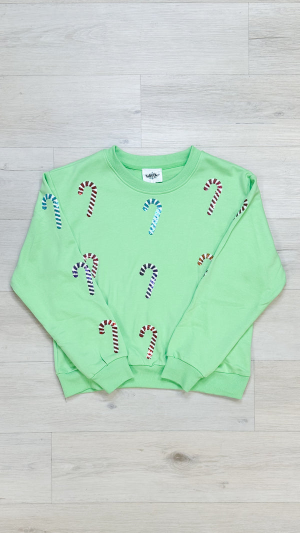 Candy Cane Sweatshirt