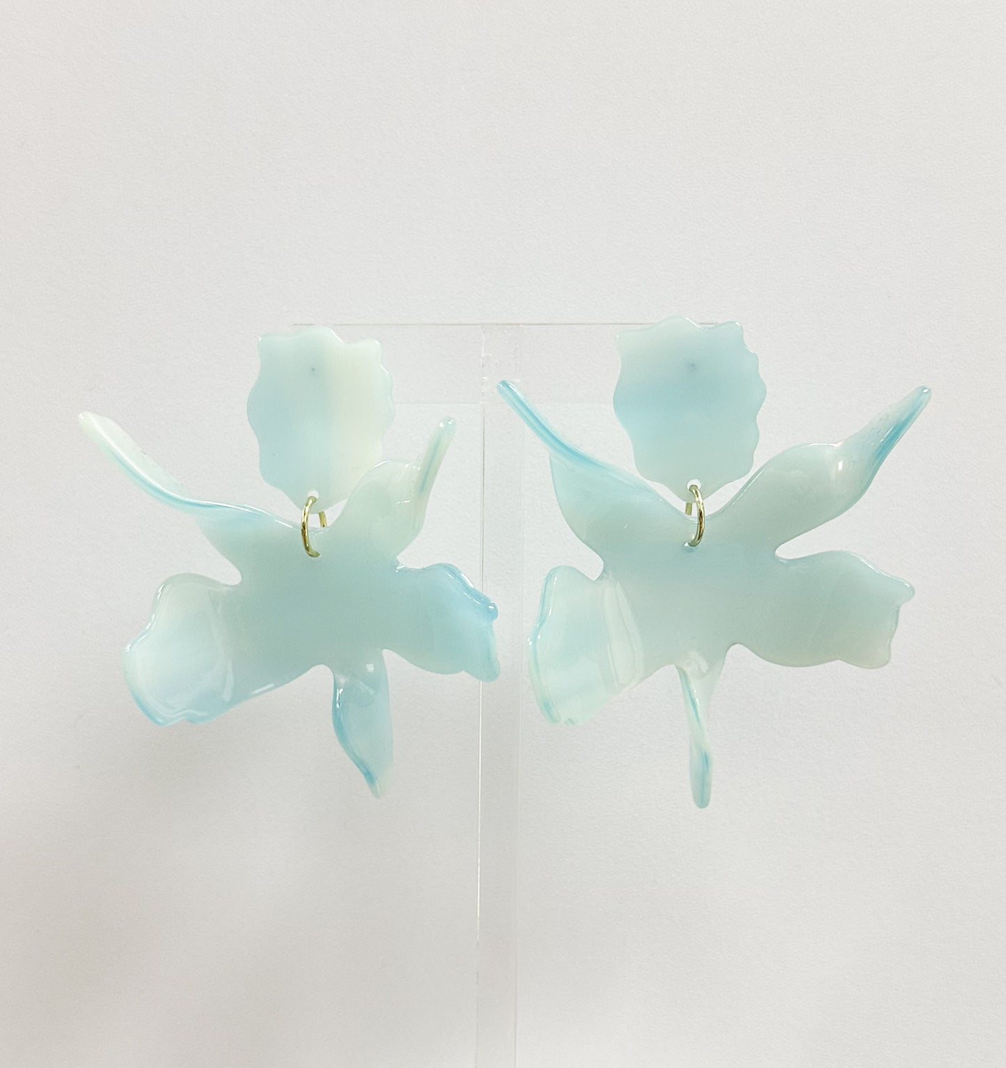 Flora Earrings-Glacier