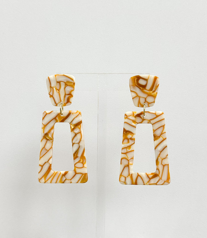 Kennedy Earrings-Desert Sand