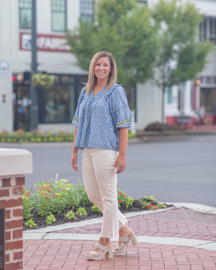 Clara the Label Poppy Blouse-Bel Air