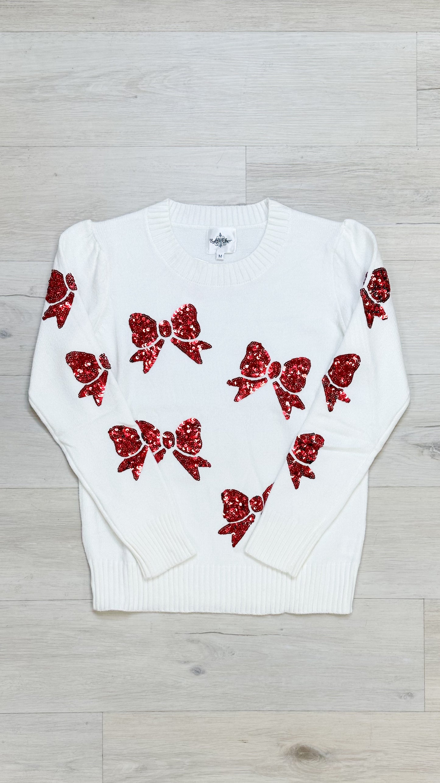 Red Bow Sweater