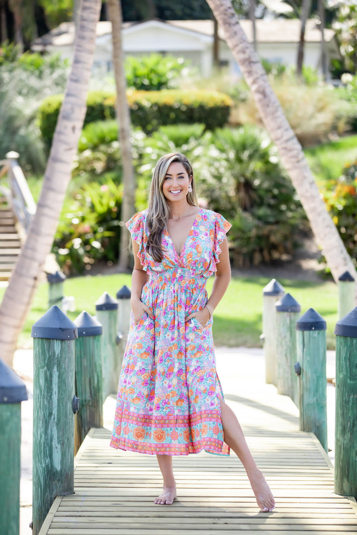 Oahu Dress-Julep Floral