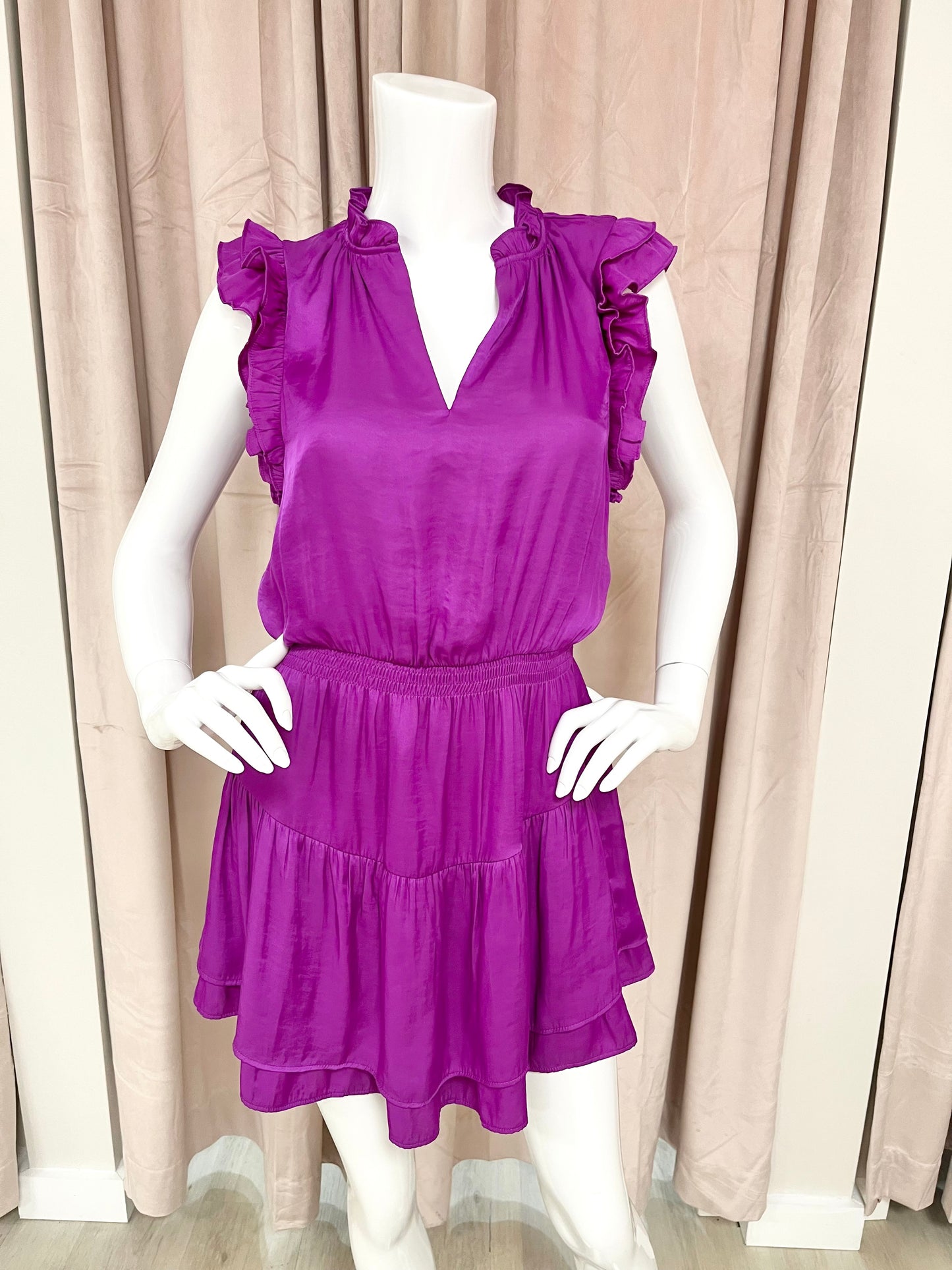 Prairie Dreams Dress-Magenta Purple