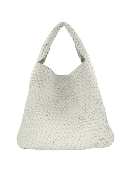 Woven Purse-White